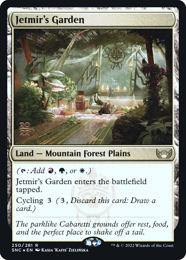 Jetmir's Garden (PRE-250) [Streets of New Capenna Promos] Foil