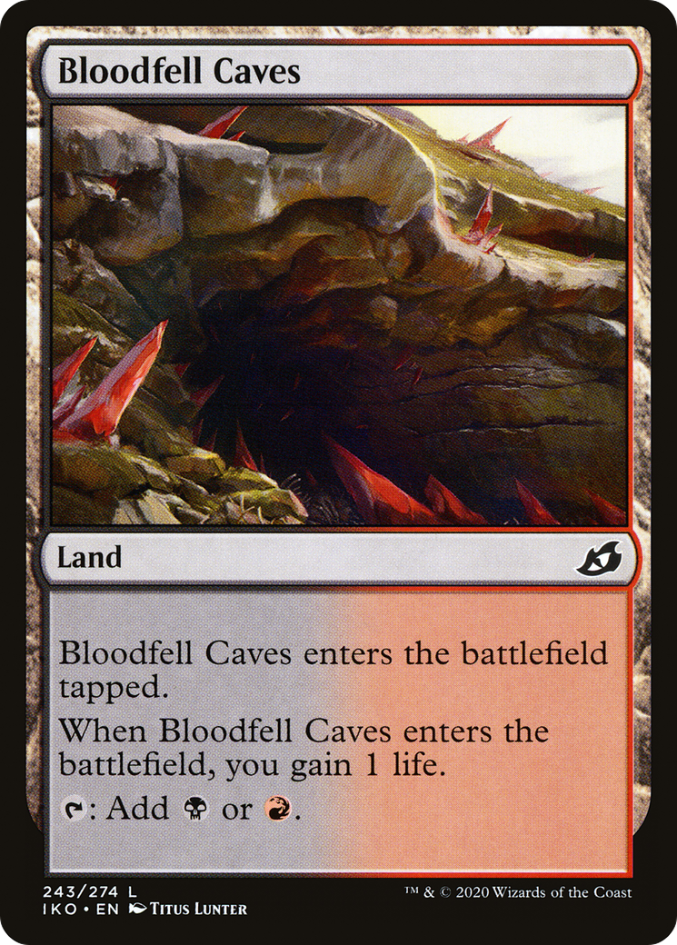 Bloodfell Caves (IKO-243) [Ikoria: Lair of Behemoths]