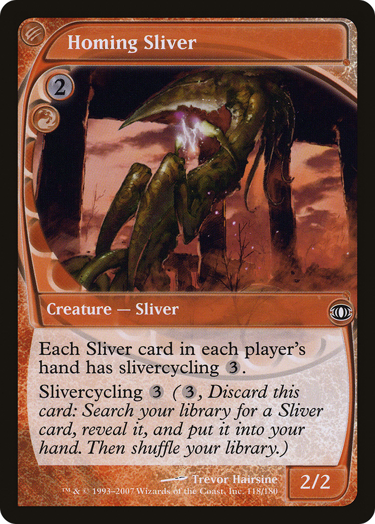 Homing Sliver (FUT-118) [Future Sight] Foil