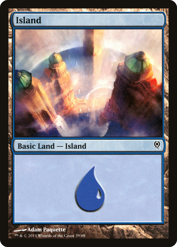 Island (DDM-039) [Duel Decks: Jace vs. Vraska]