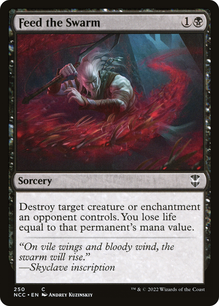 Feed the Swarm (NCC-250) [New Capenna Commander]