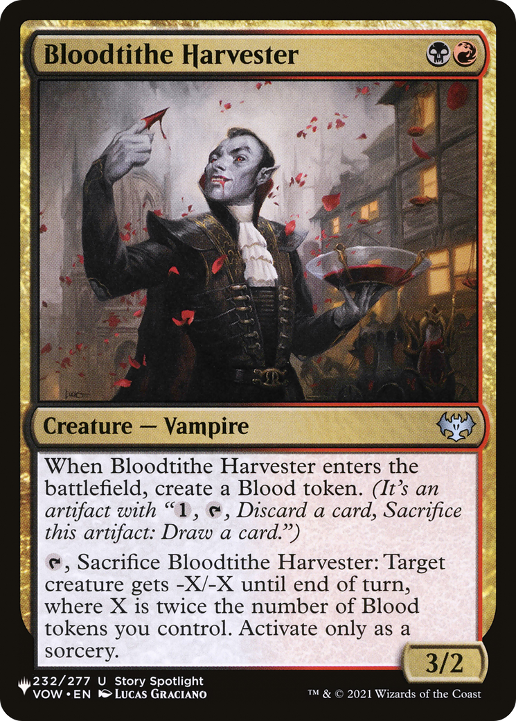 Bloodtithe Harvester (LIST-VOW-232) [The List]