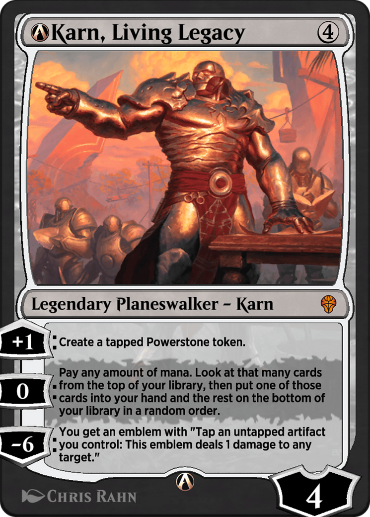 A-Karn, Living Legacy (DMU-A-1) [Dominaria United]