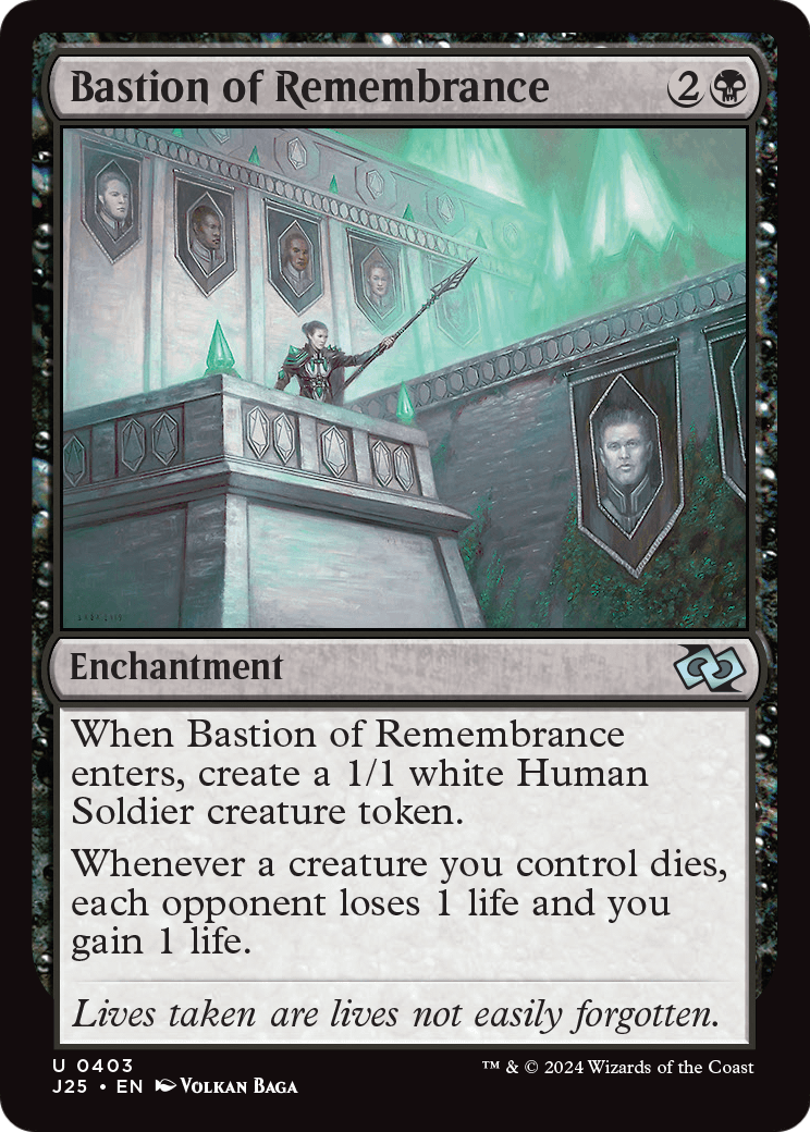 Bastion of Remembrance (J25-403) [Foundations Jumpstart]