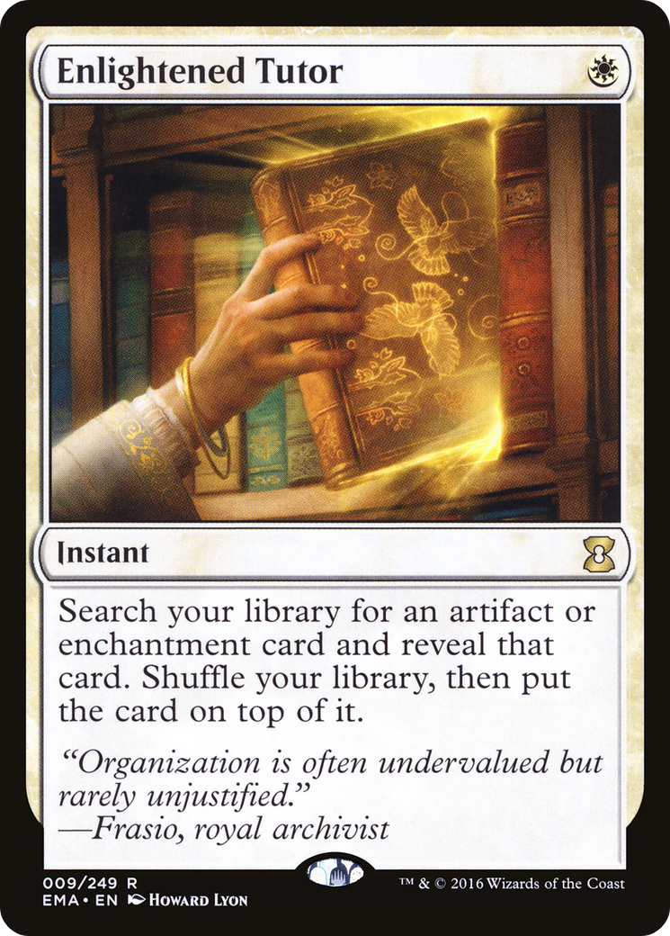 Enlightened Tutor (EMA-009) [Eternal Masters] Foil