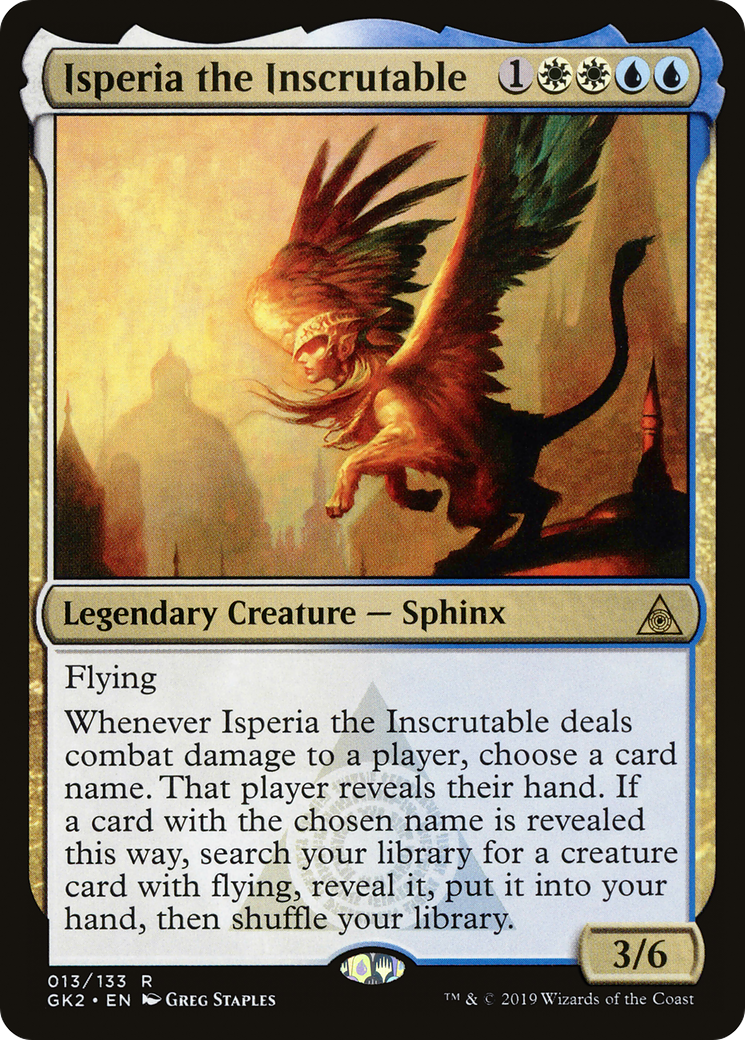 Isperia the Inscrutable (GK2-013) [RNA Guild Kit]