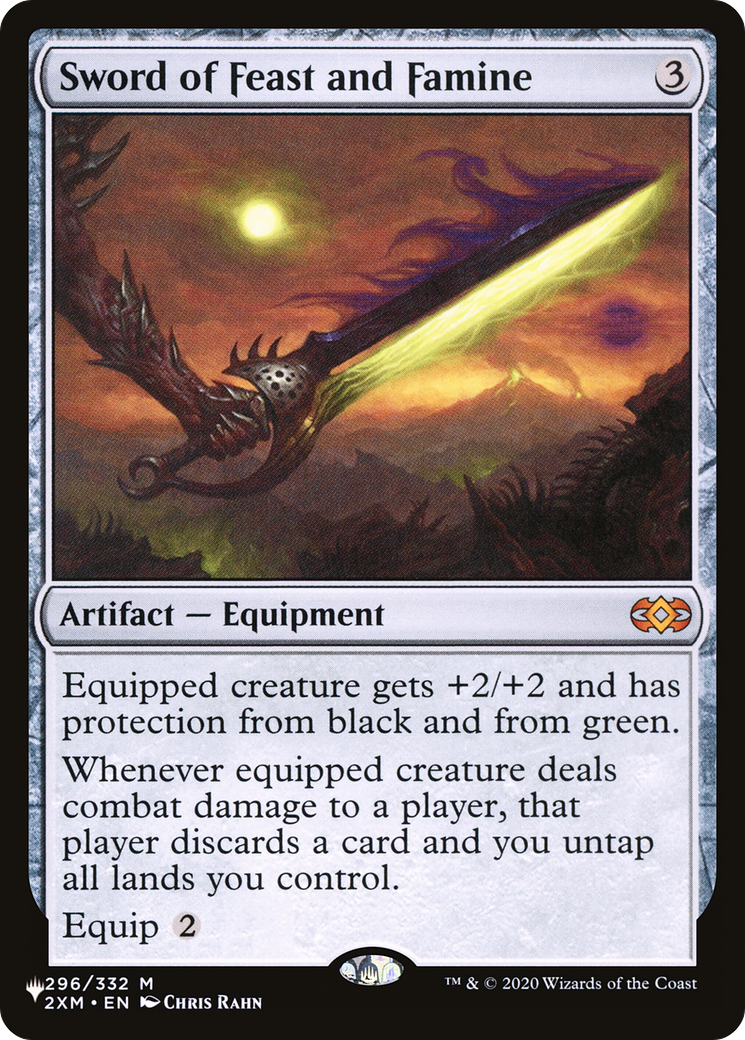 Sword of Feast and Famine (LIST-2XM-296) [The List]