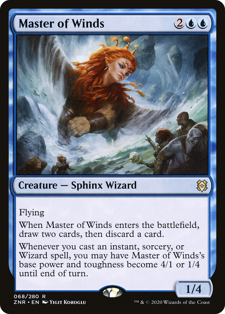 Master of Winds (ZNR-068) [Zendikar Rising]