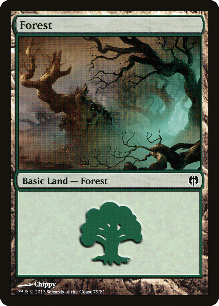 Forest (DDL-079) [Duel Decks: Heroes vs. Monsters]