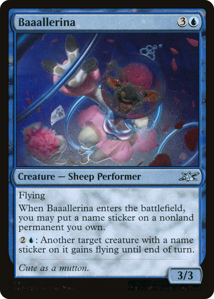 Baaallerina (Galaxy Foil) (UNF-321) [Unfinity] Foil