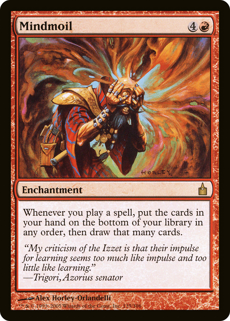 Mindmoil (RAV-135) [Ravnica: City of Guilds] Foil