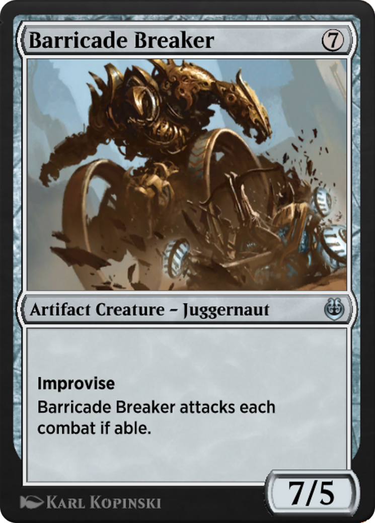 Barricade Breaker (KLR-222) [Kaladesh Remastered]