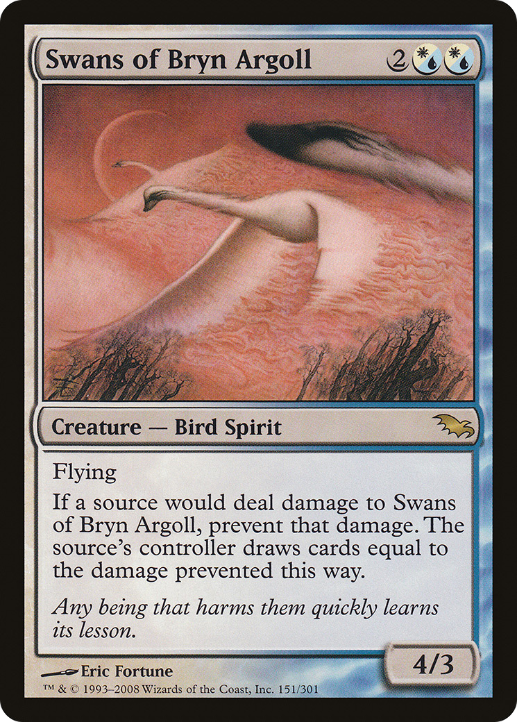 Swans of Bryn Argoll (SHM-151) [Shadowmoor] Foil