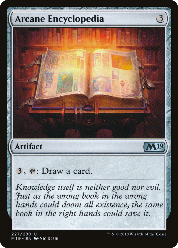 Arcane Encyclopedia (M19-227) [Core Set 2019]