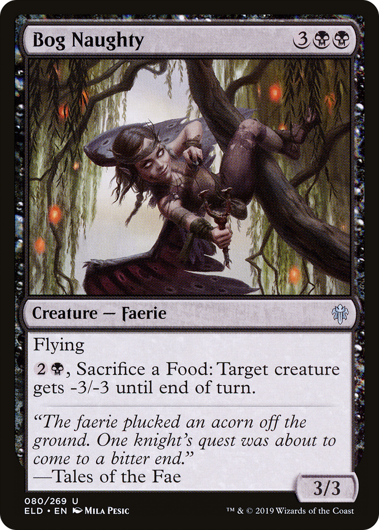 Bog Naughty (ELD-080) [Throne of Eldraine]