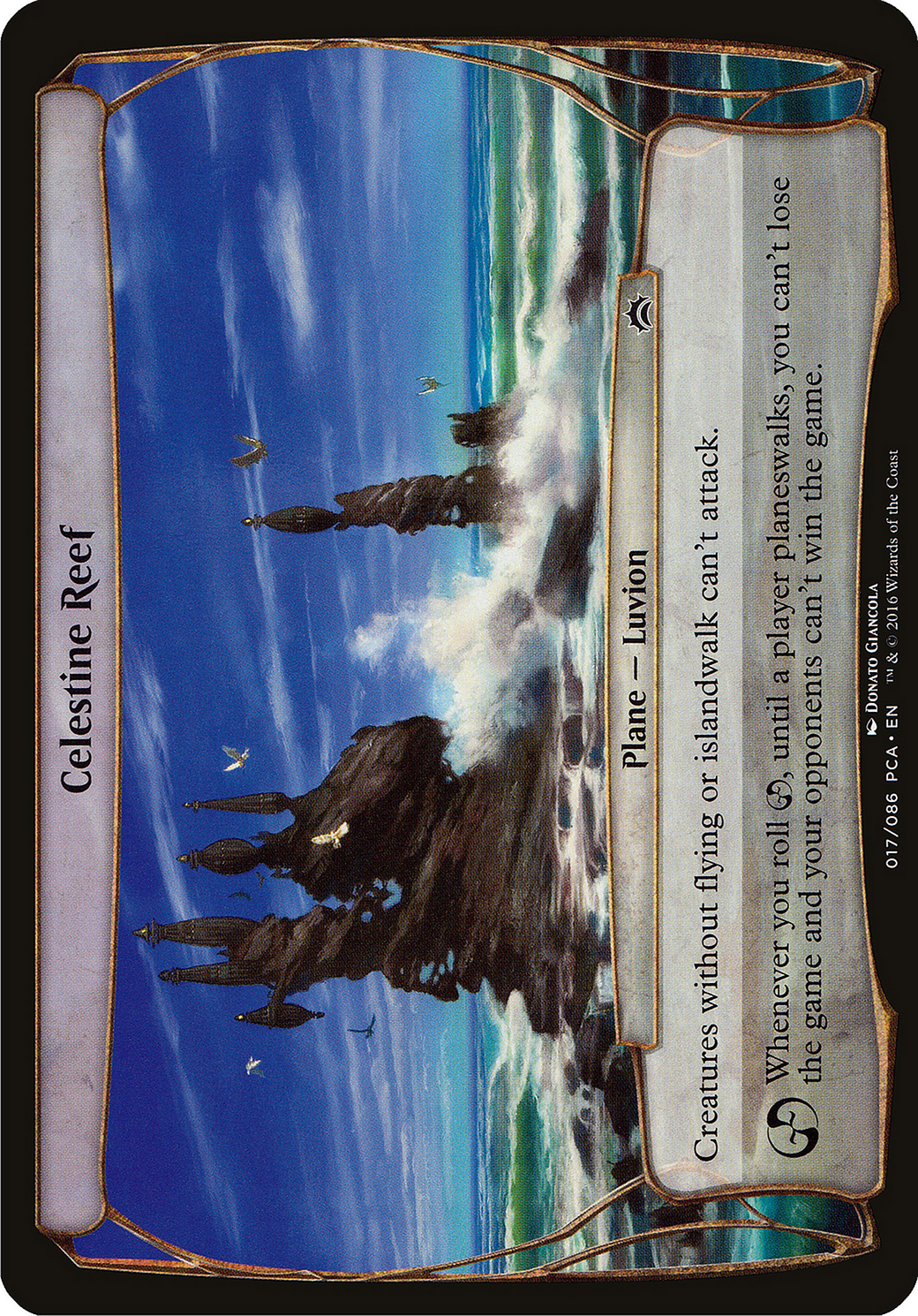Celestine Reef (Planechase Anthology) [Planechase Anthology Planes]