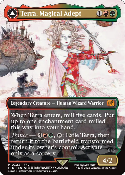 Terra, Magical Adept (Borderless) (FIN-323) [FINAL FANTASY]