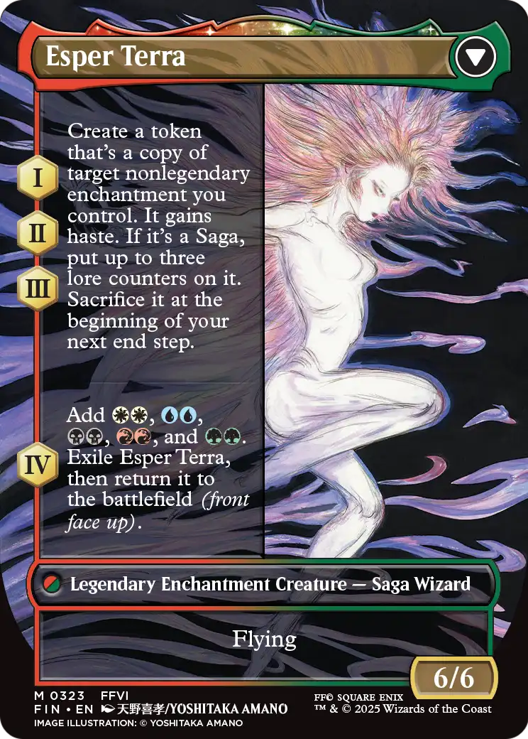 Terra, Magical Adept (Borderless) (FIN-323) [FINAL FANTASY]