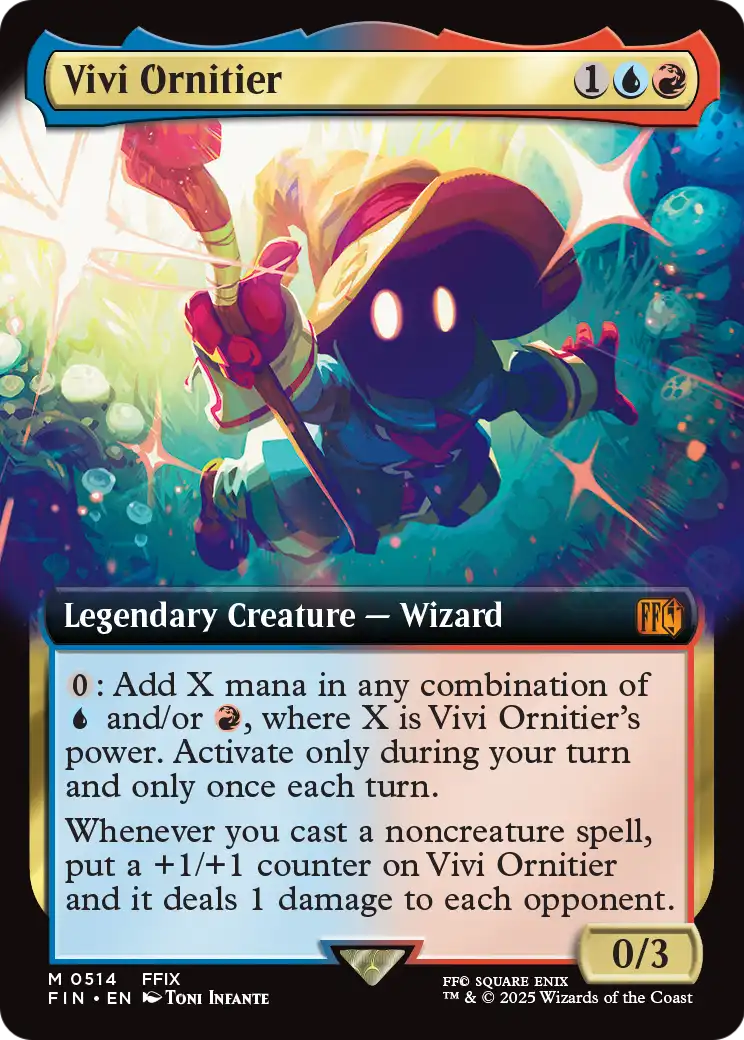 Vivi Ornitier (Extended Art) (FIN-514) [FINAL FANTASY] Foil