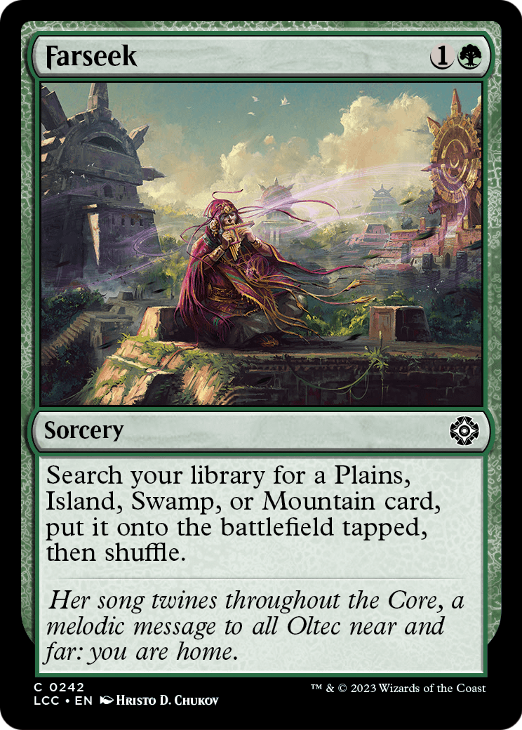 Farseek (LCC-242) [The Lost Caverns of Ixalan Commander]