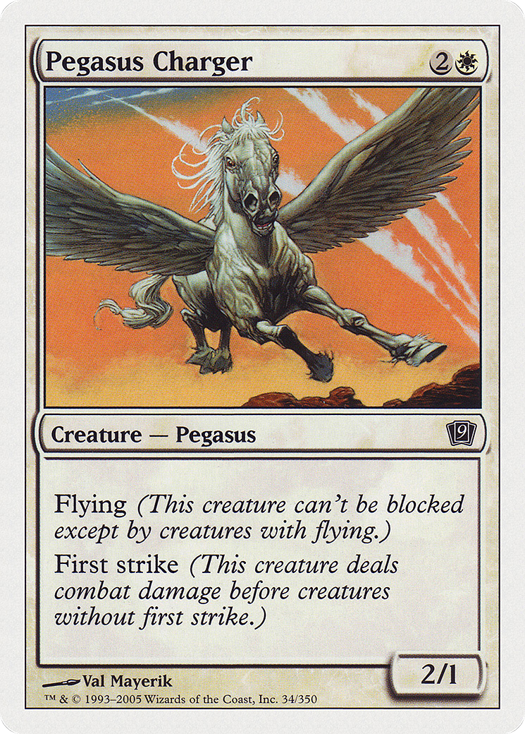 Pegasus Charger (9ED-034) [9th Edition]