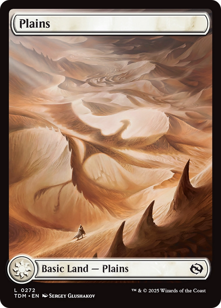 Plains (TDM-272) [Tarkir: Dragonstorm] Foil