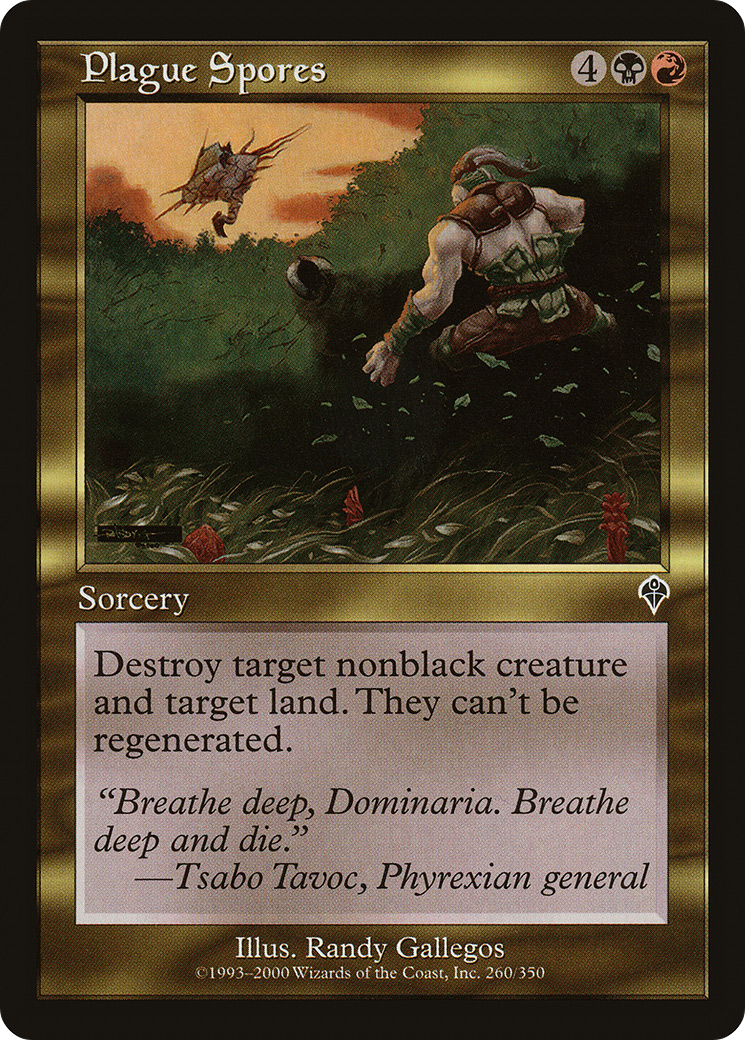 Plague Spores (INV-260) [Invasion] Foil