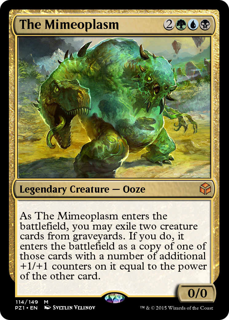 The Mimeoplasm (PZ1-114) [Legendary Cube Prize Pack] Foil