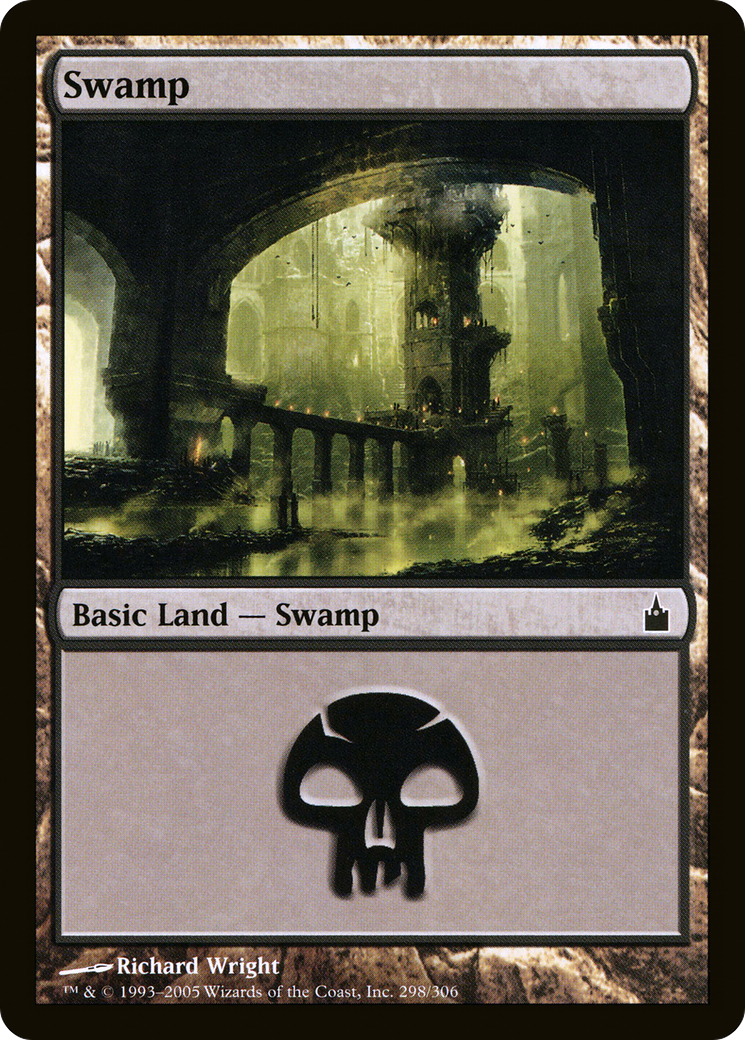 Swamp (RAV-298) [Ravnica: City of Guilds] Foil