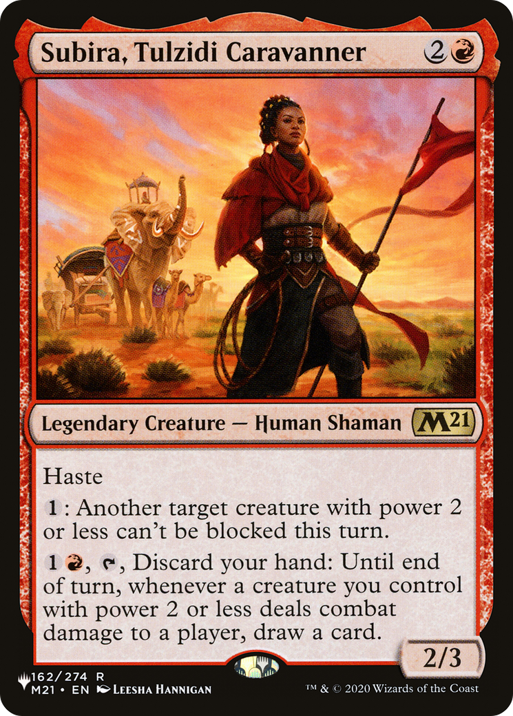 Subira, Tulzidi Caravanner (LIST-M21-162) [The List Reprints]