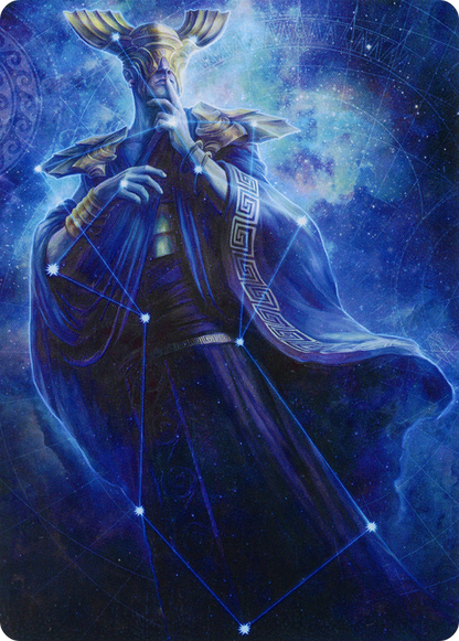 Atris, Oracle of Half-Truths // Atris, Oracle of Half-Truths (AMOM-078) (Borderless) [March of the Machine Art Series]