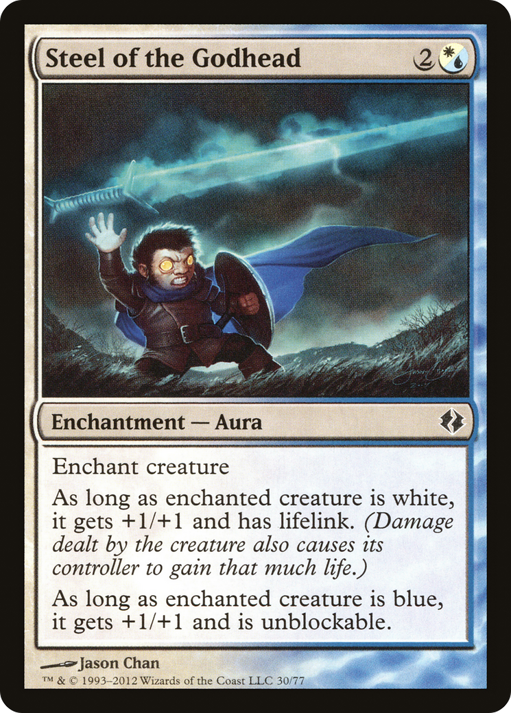 Steel of the Godhead (DDI-030) [Duel Decks: Venser vs. Koth]