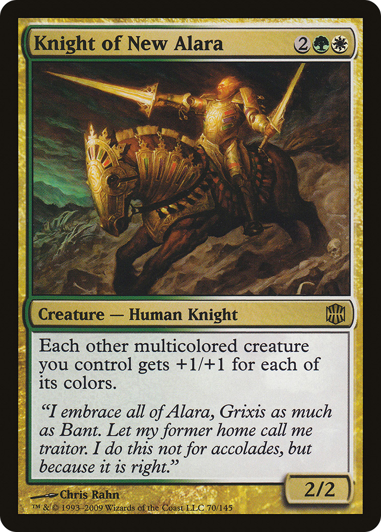 Knight of New Alara (ARB-070) [Alara Reborn]
