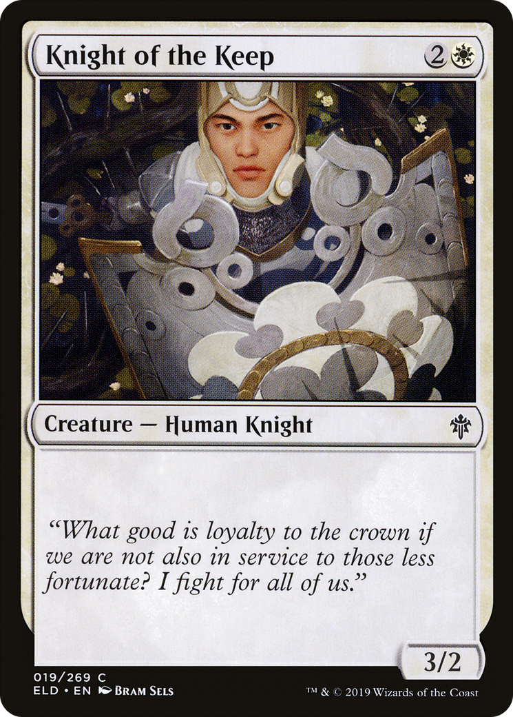 Knight of the Keep (ELD-019) [Throne of Eldraine] Foil