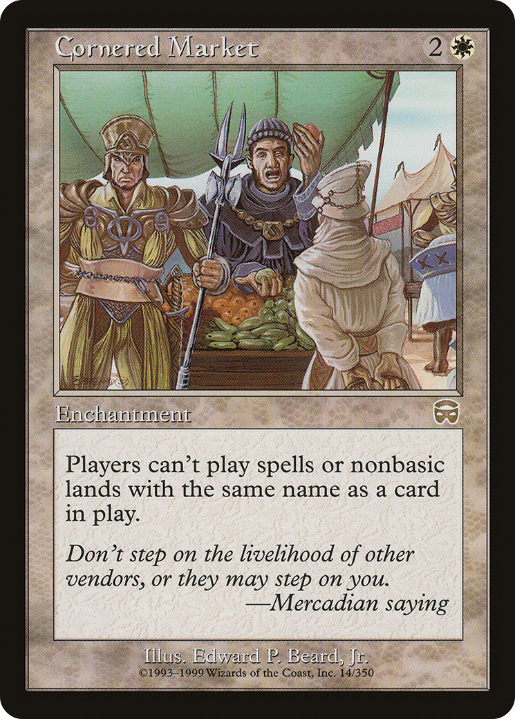 Cornered Market (MMQ-014) [Mercadian Masques]
