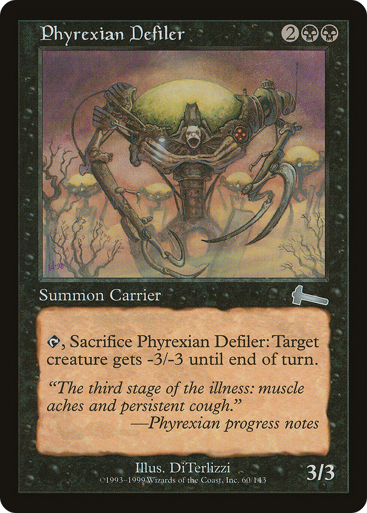 Phyrexian Defiler (ULG-060) [Urza's Legacy]