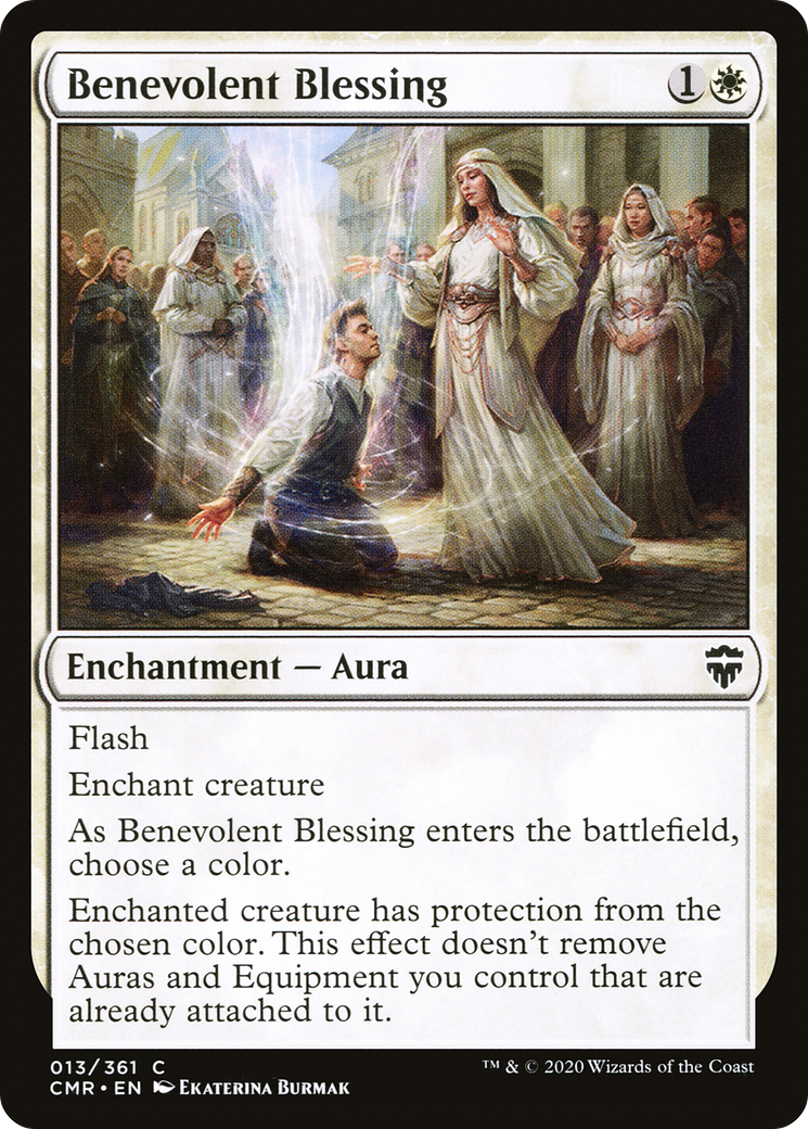 Benevolent Blessing (CMR-013) [Commander Legends] Foil