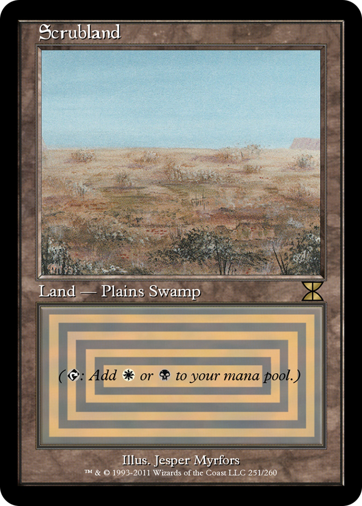 Scrubland (ME4-251) [Masters Edition IV]