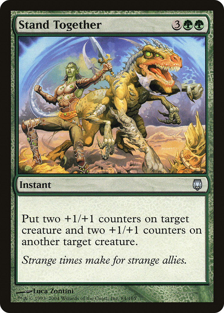 Stand Together (DST-084) [Darksteel] Foil