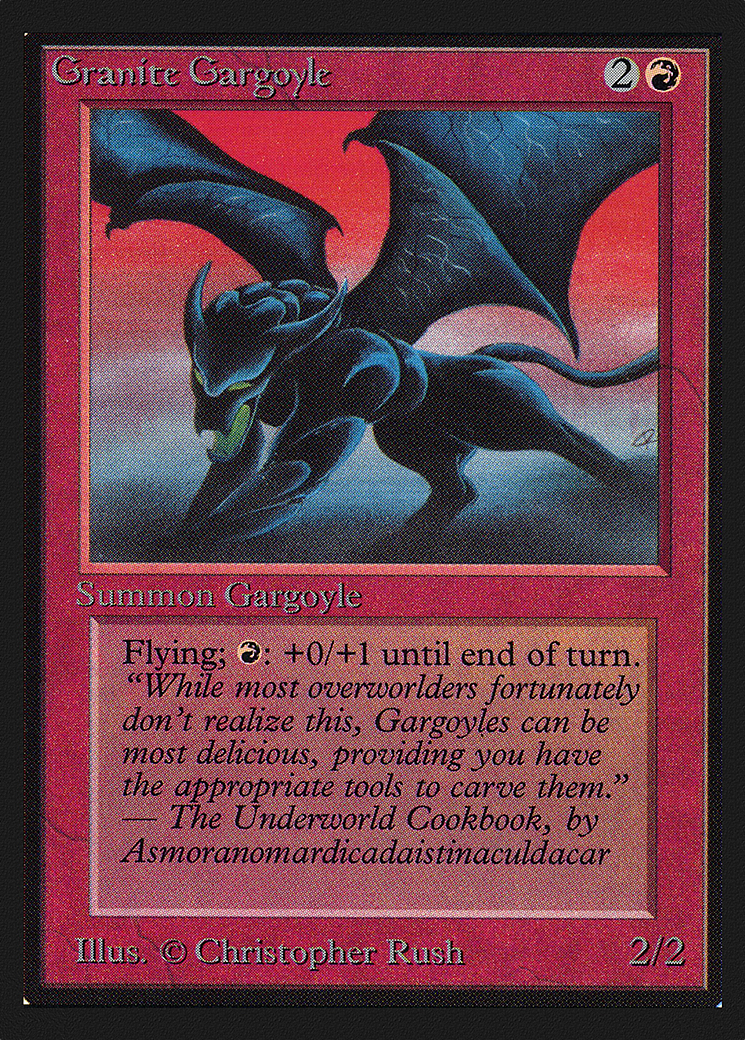Granite Gargoyle (IE) [Intl. Collectors' Edition]