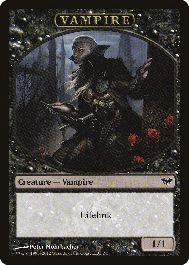Vampire Token (DKA-002) [Dark Ascension Tokens]