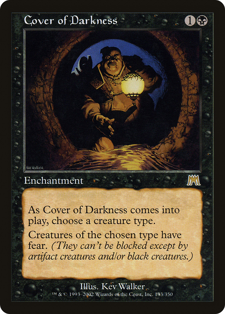 Cover of Darkness (ONS-133) [Onslaught] Foil