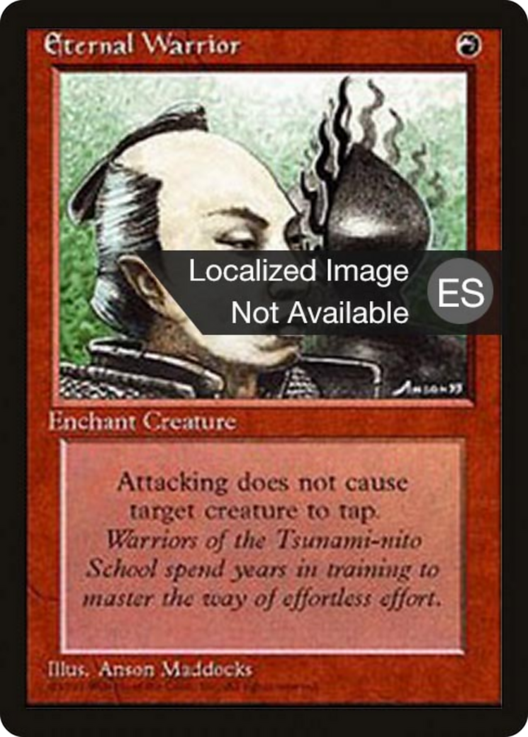 Eternal Warrior [Fourth Edition Foreign Black Border]