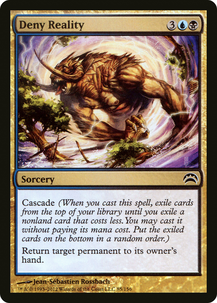 Deny Reality (PC2-085) [Planechase 2012] Foil
