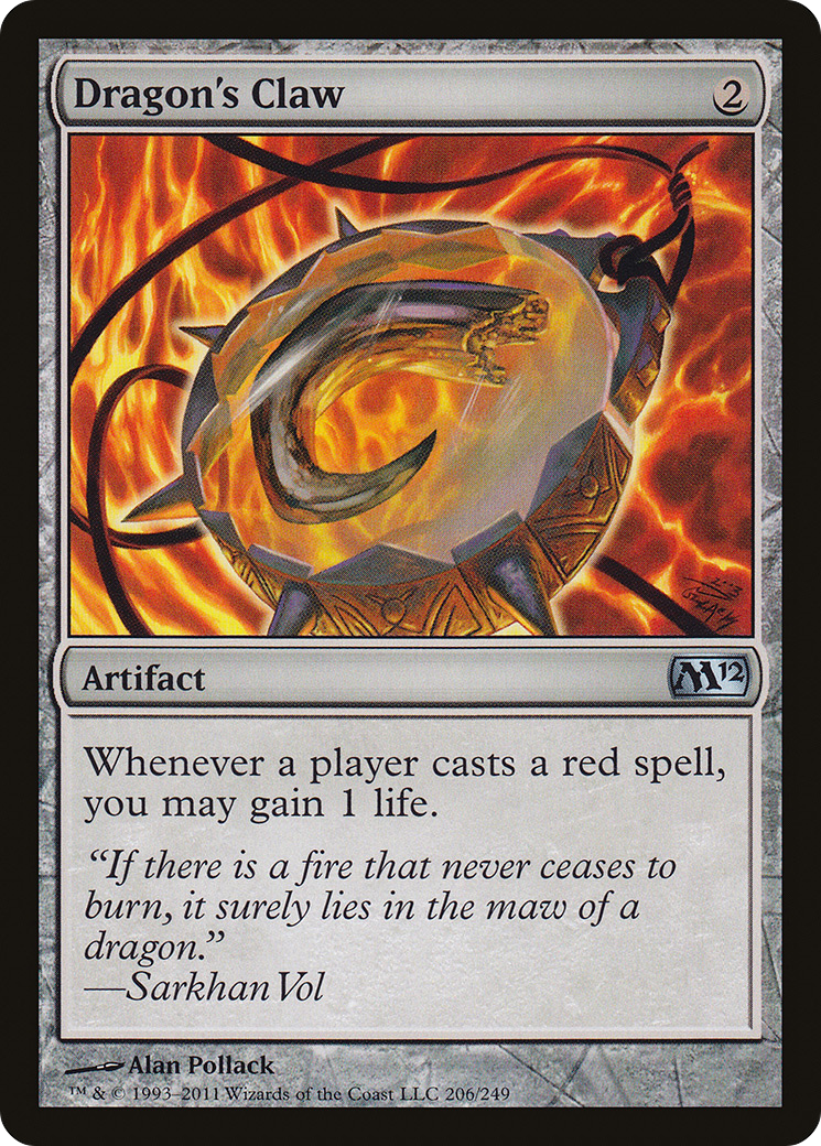 Dragon's Claw (M12-206) [Magic 2012] Foil
