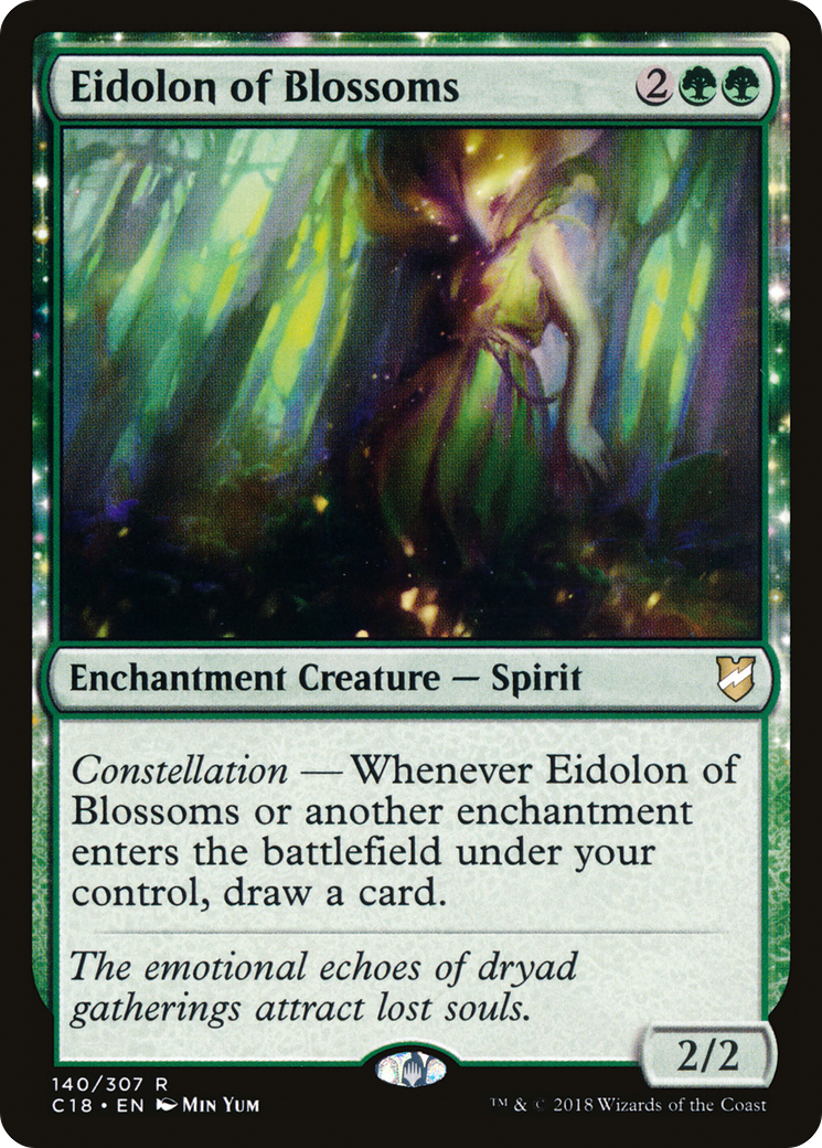 Eidolon of Blossoms (C18-140) [Commander 2018]