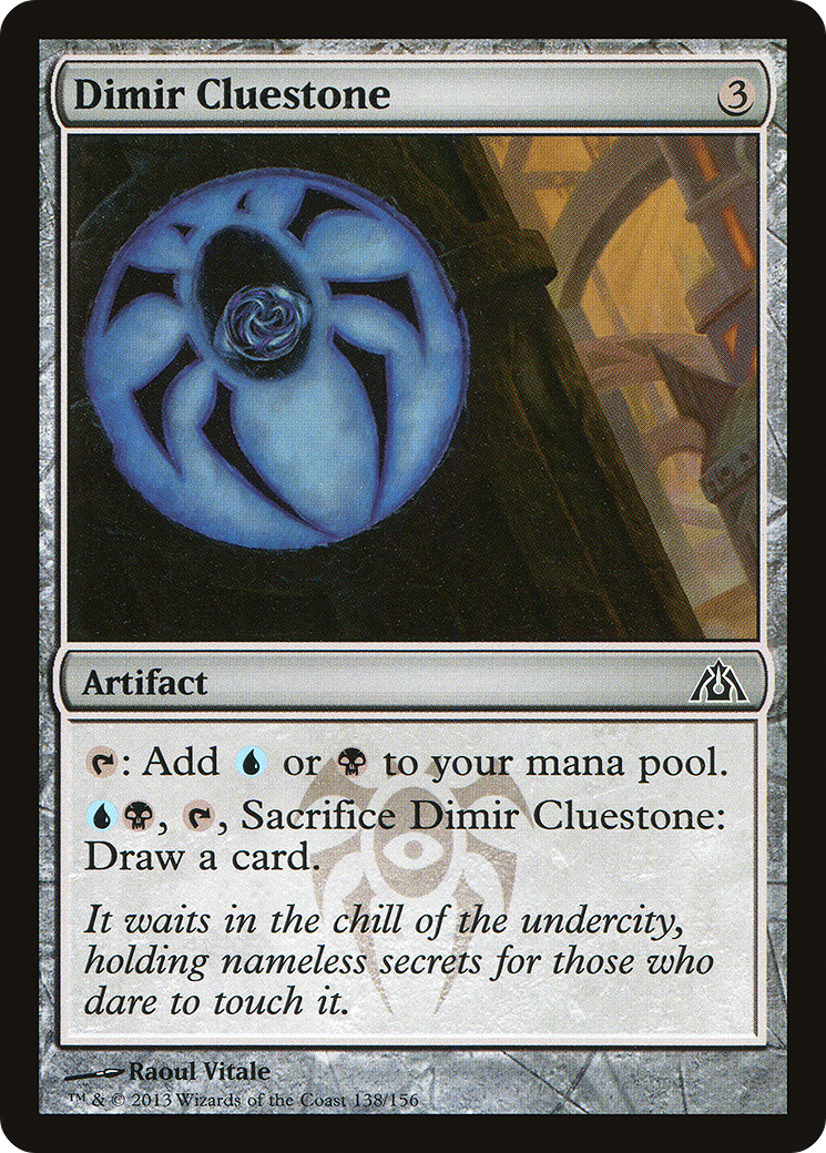 Dimir Cluestone (DGM-138) [Dragon's Maze]