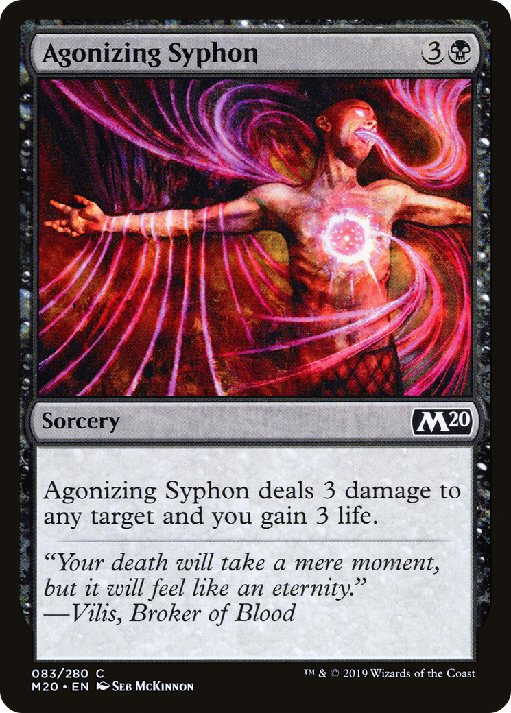 Agonizing Syphon (M20-083) [Core Set 2020]