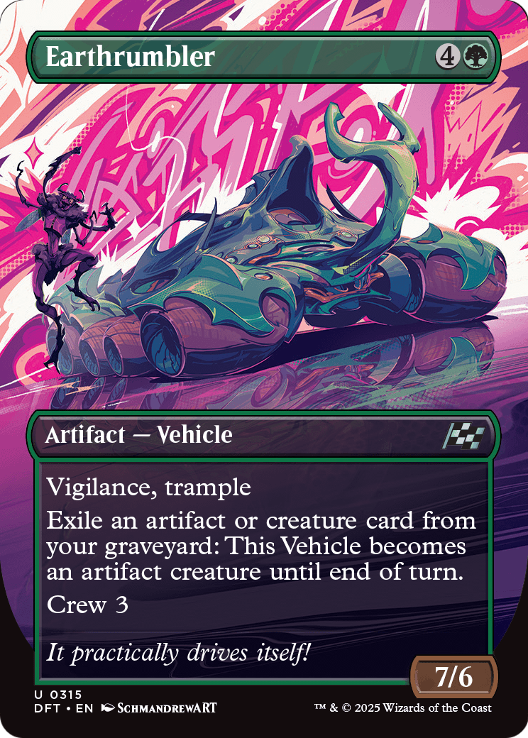 Earthrumbler (Borderless) (DFT-315) [Aetherdrift]