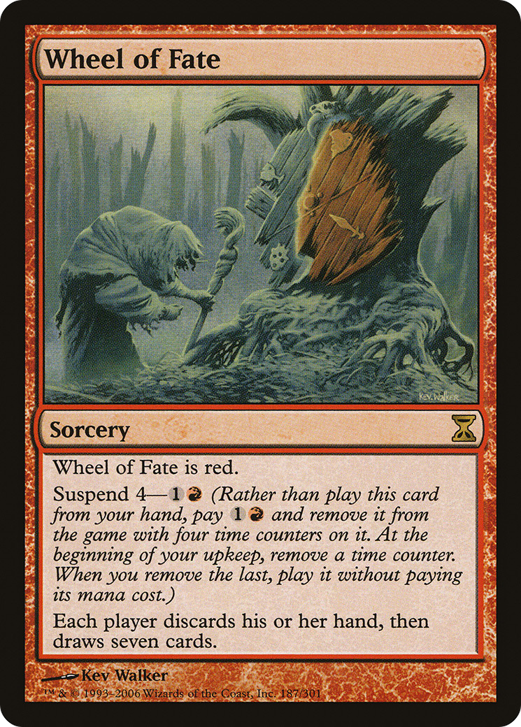 Wheel of Fate (TSP-187) [Time Spiral] Foil